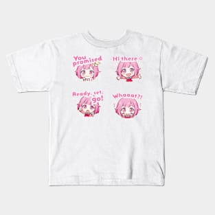 emu otori pjsekai set pack Kids T-Shirt